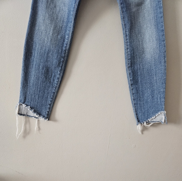 Pistola  Skinny Jeans with Distressed Ankles - Picture 6 of 6